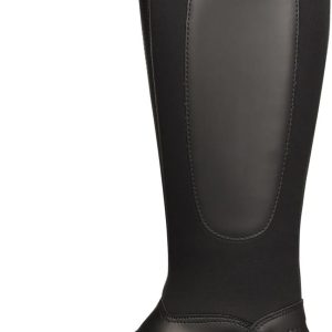 Women's comfortable, durable, stylish equestrian riding boots, faux fur high-top winter riding boots