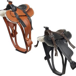 Toy Pony Western Saddle - Educational Toy - Ages 3+ -